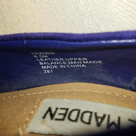 Purple Steve Madden Platforms worn once - Picture 4 of 5